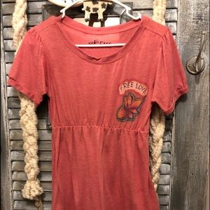 B Free super soft shirt.